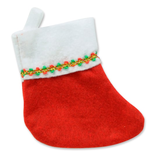 Beistle 6" Mini Christmas Stockings, 6ct.